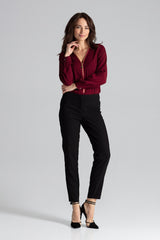 Zippered blouse