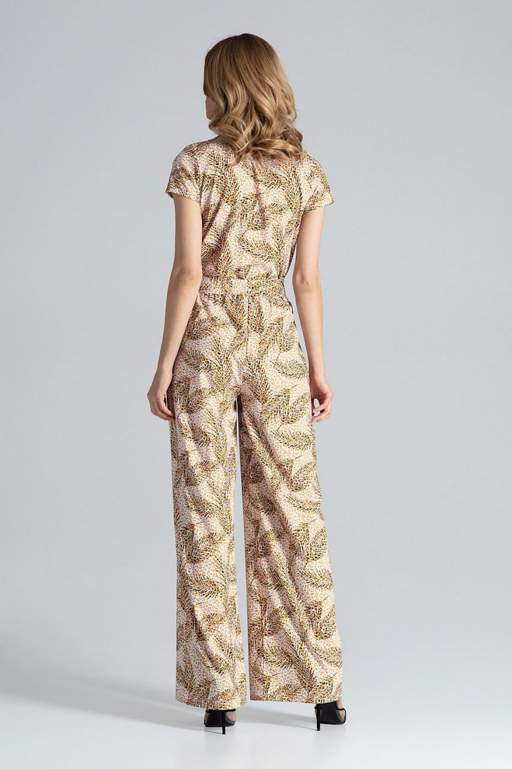 Wide-leg playsuit