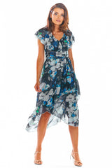 Chiffon cocktail dress