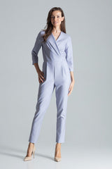 Pleated playsuit
