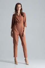 Pleated playsuit