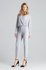 Striped trousers