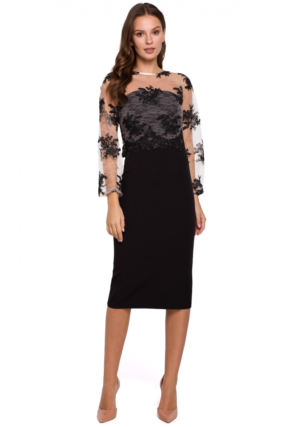 Guipure dress