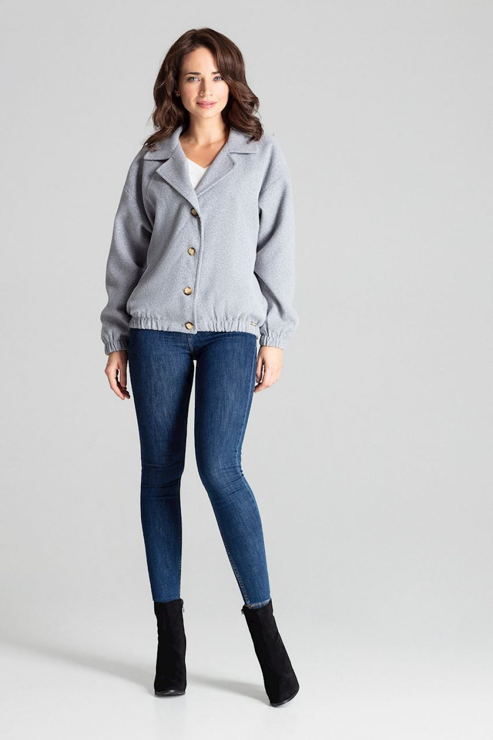 Grey coat