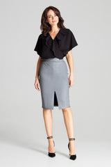 Leather skirt