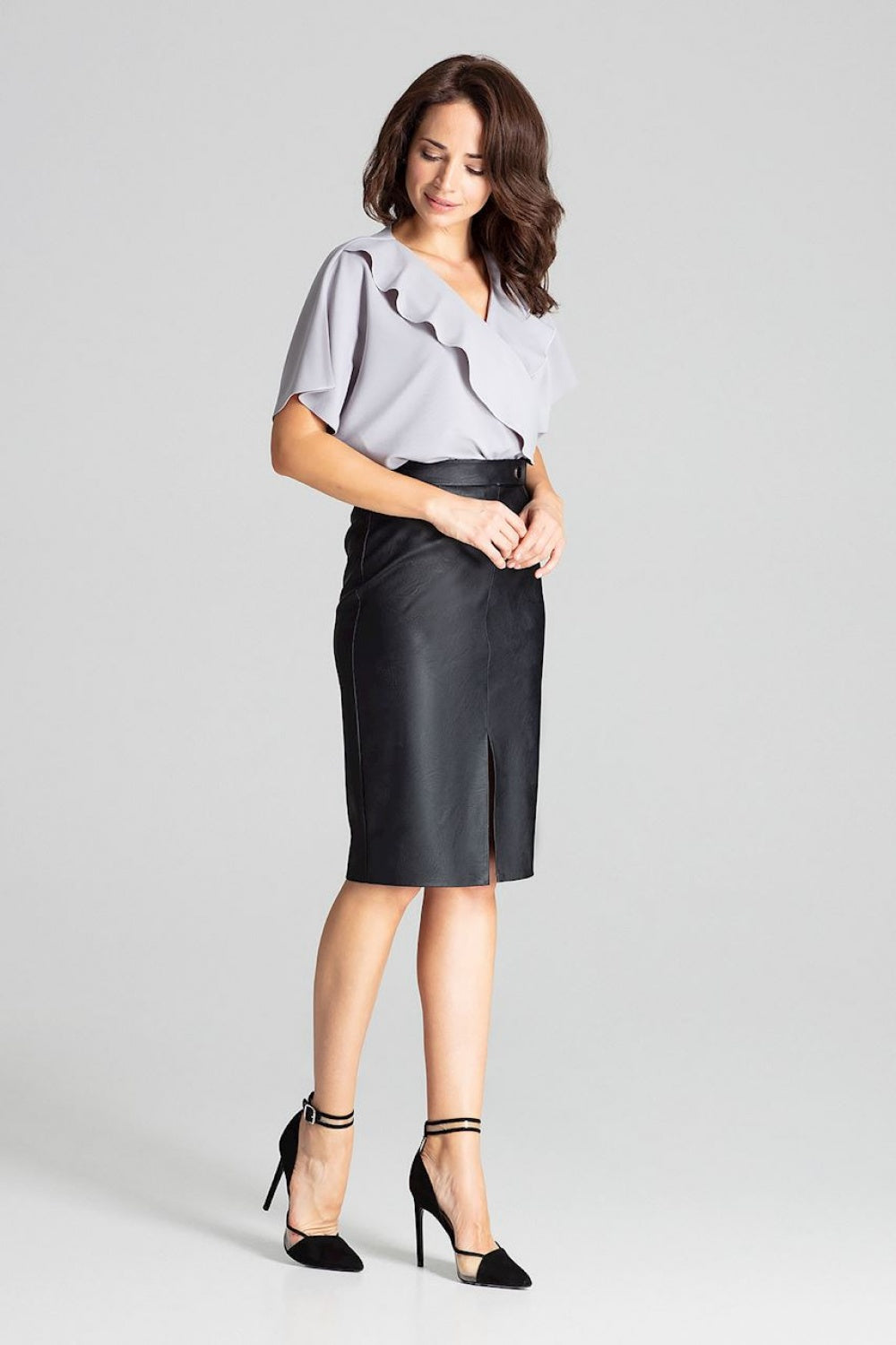 Leather skirt