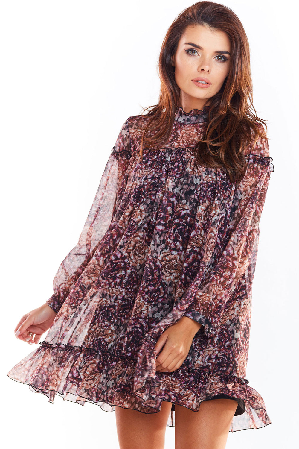 Chiffon cocktail dress