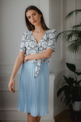 Pleated skirt