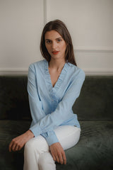 Pleated shirt