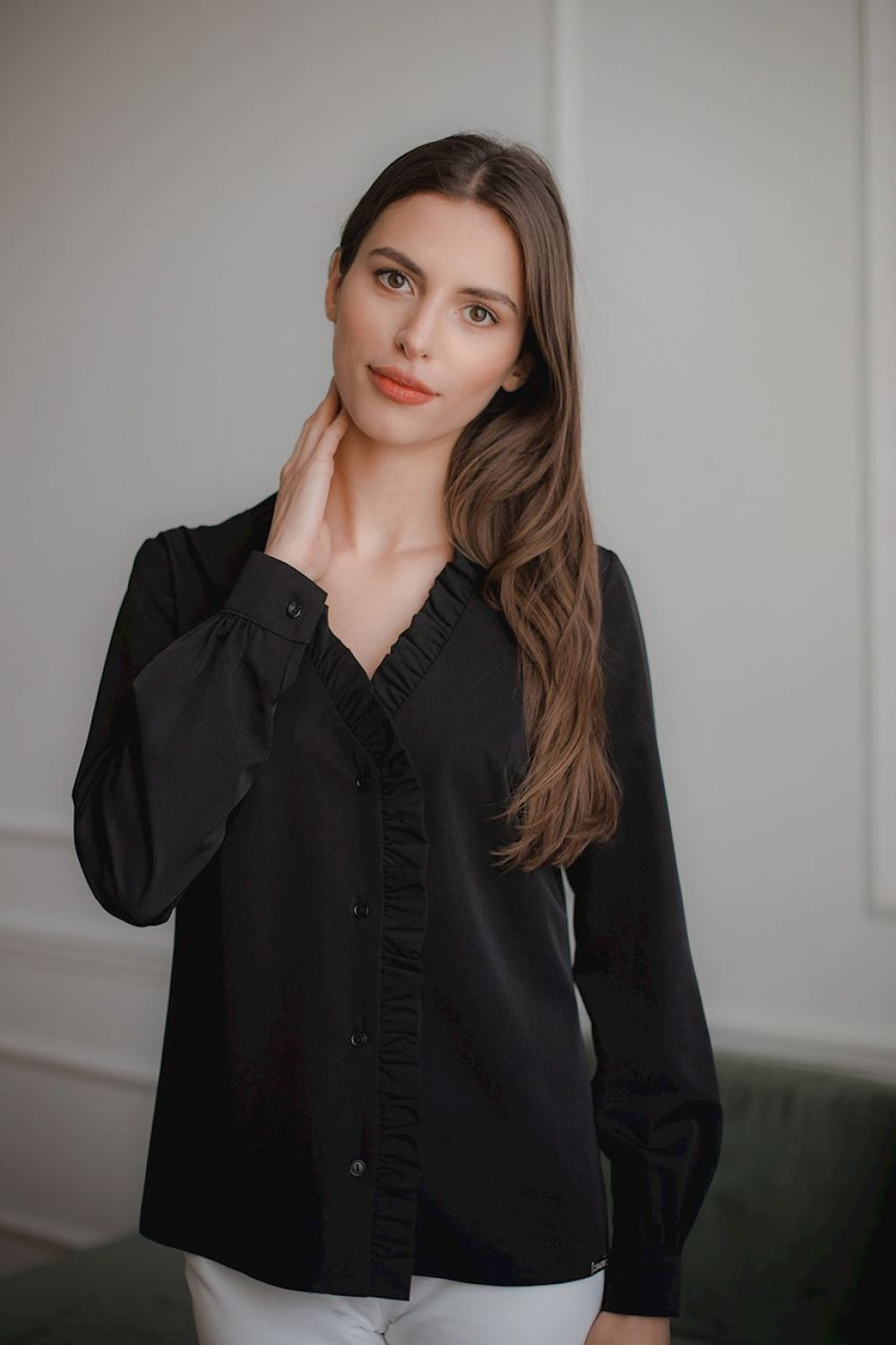 Pleated shirt