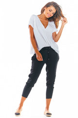 Fitted trousers