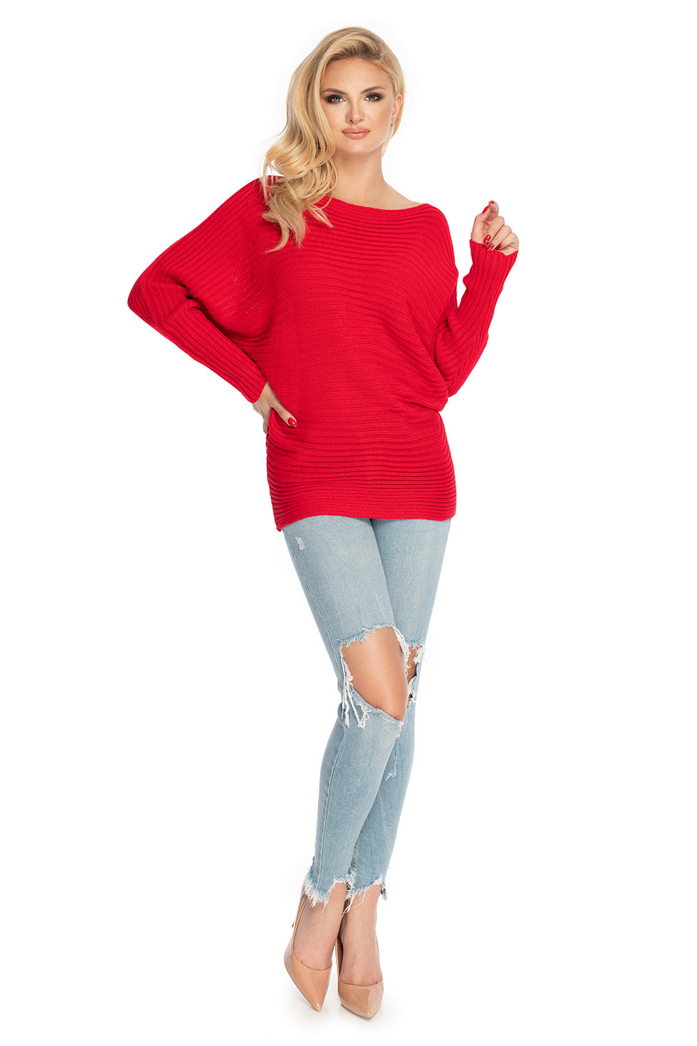 Ribbed jumper