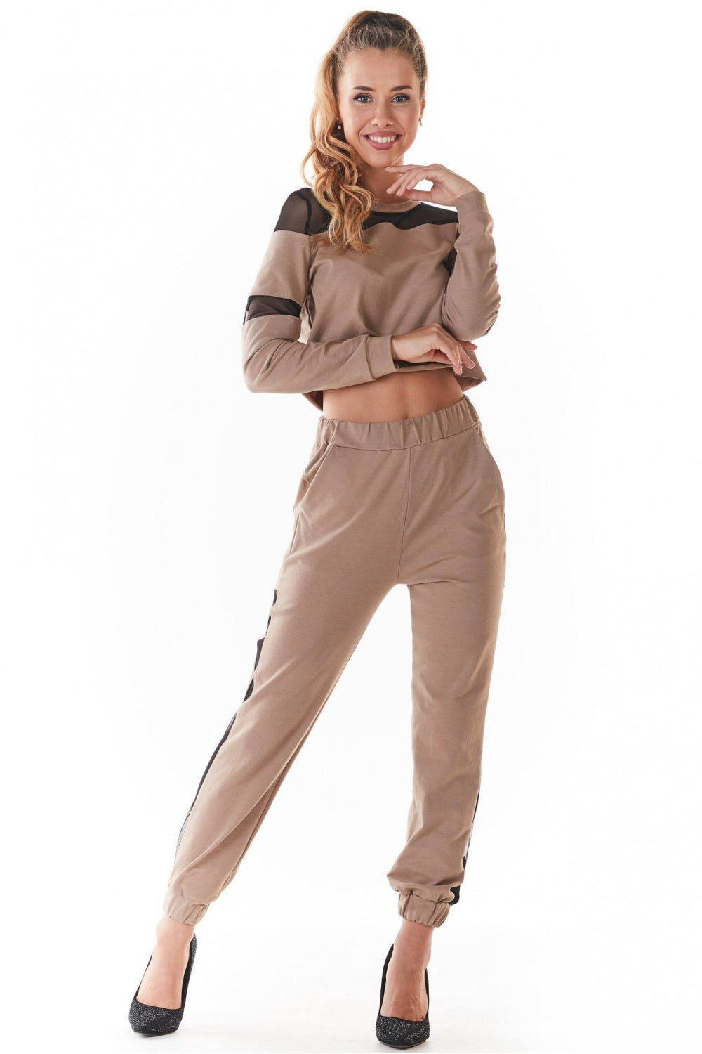 Knitted joggers