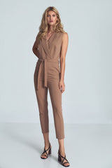 Sleeveless playsuit
