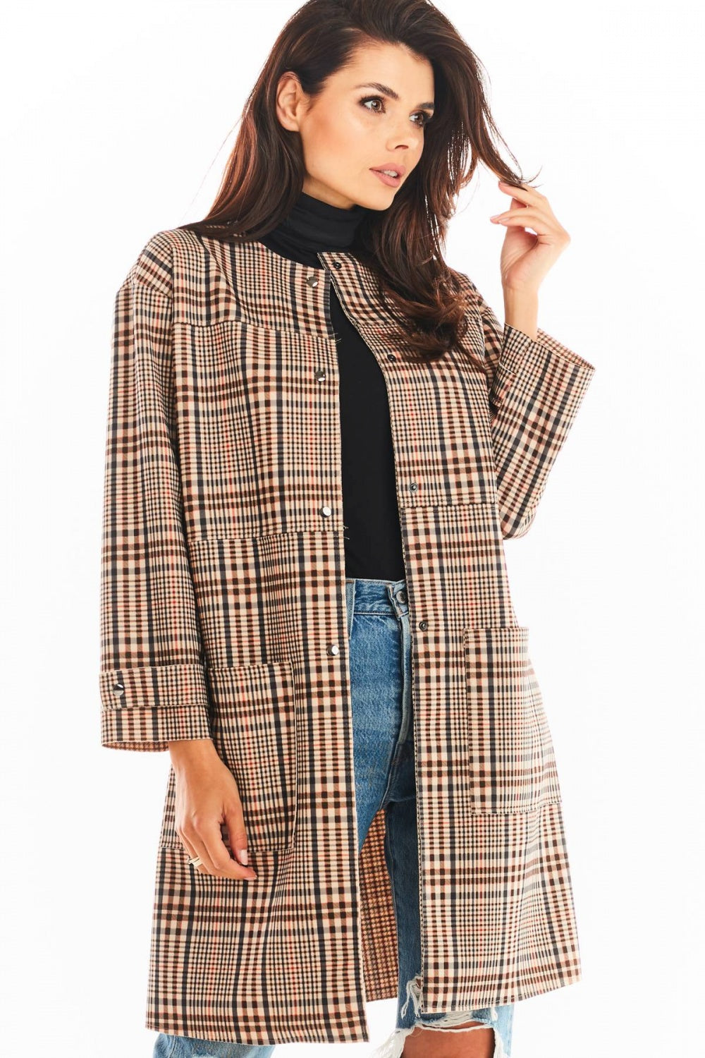 Check coat from Awama