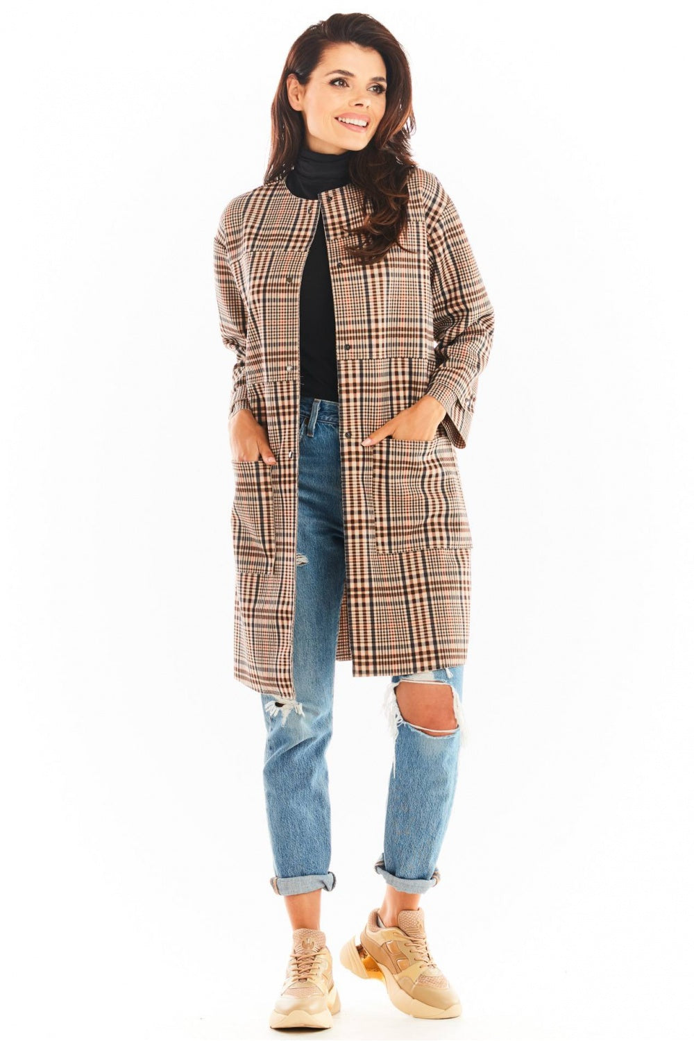 Check coat from Awama