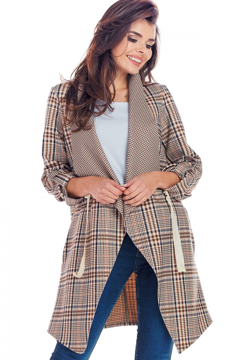 Plaid jacket from Awama