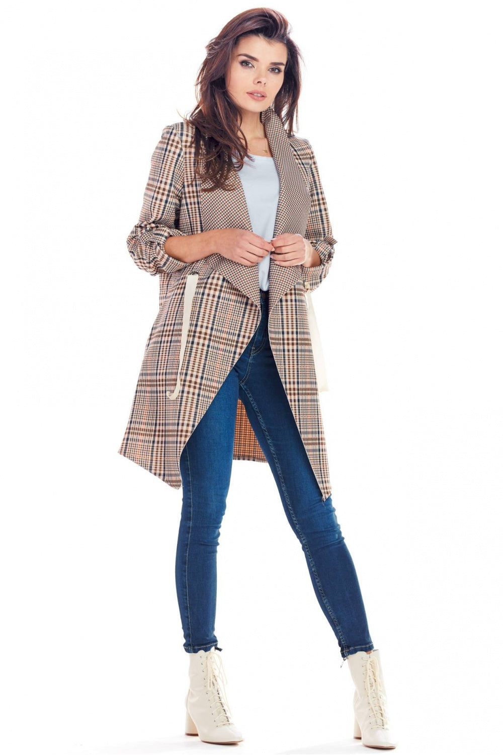 Plaid jacket from Awama