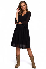 Chiffon cocktail dress