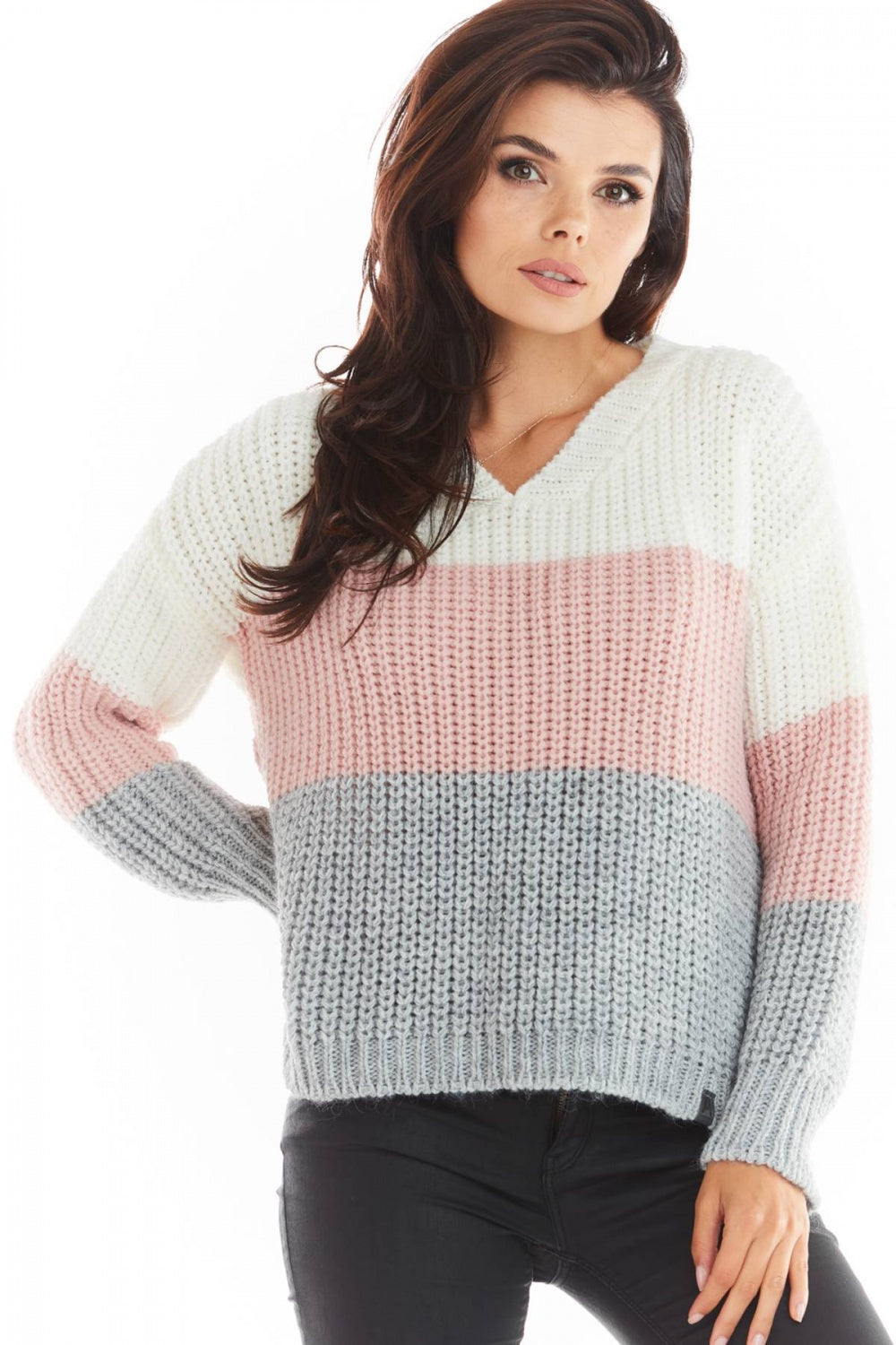 Ribbed jumper