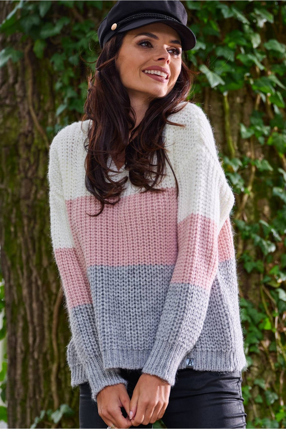 Ribbed jumper
