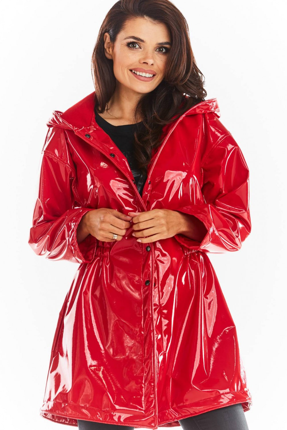 Vinyl coat from Awama
