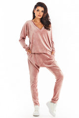 Velour joggers from Awama