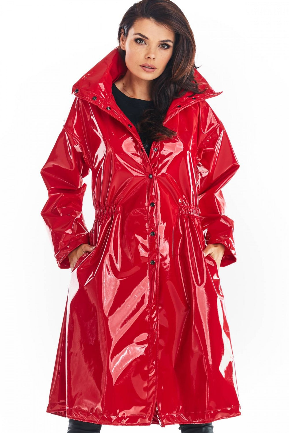 Vinyl coat from Awama