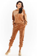 Velour joggers from Awama