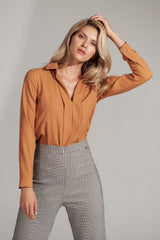 Pleated blouse