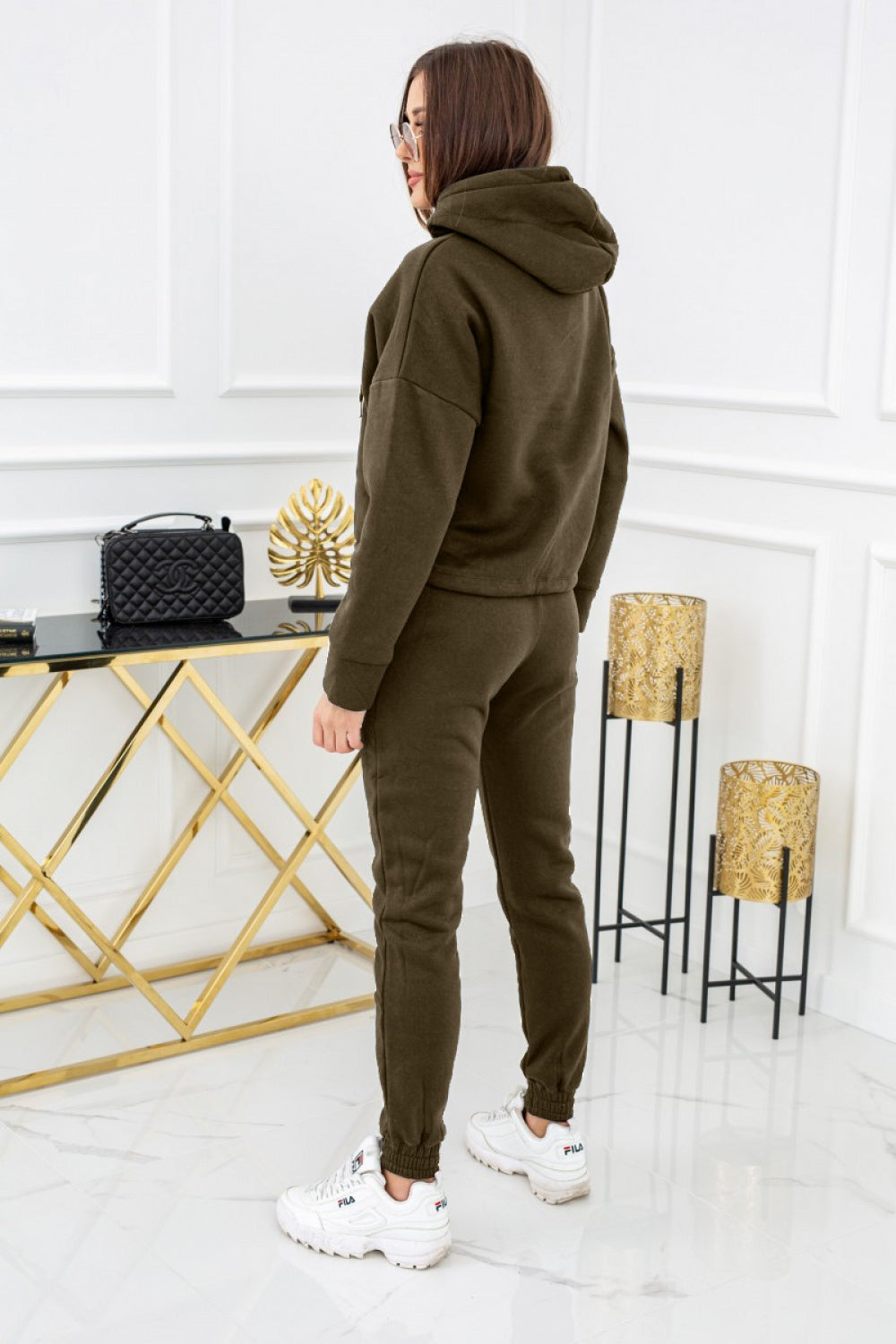 Polyester trousers