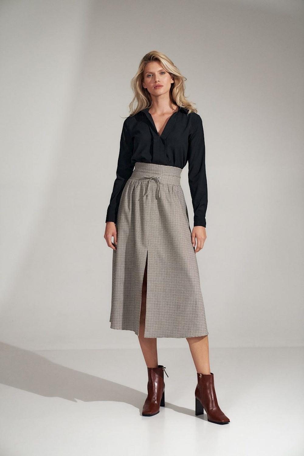 Pleated skirt