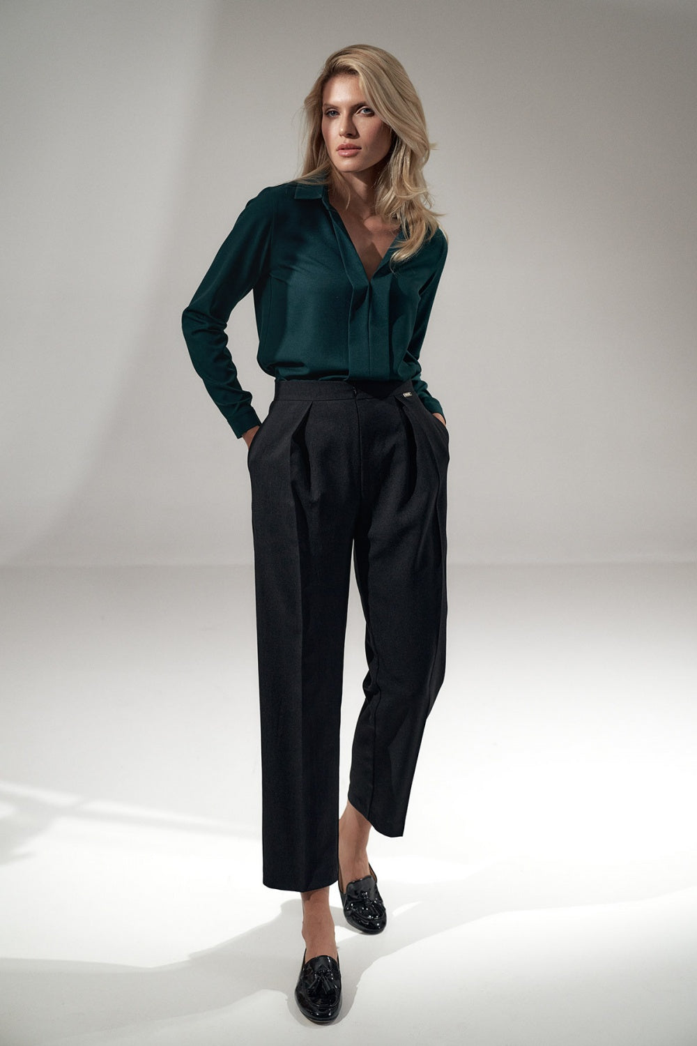 Tapered trousers