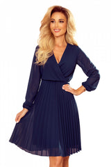 Chiffon cocktail dress