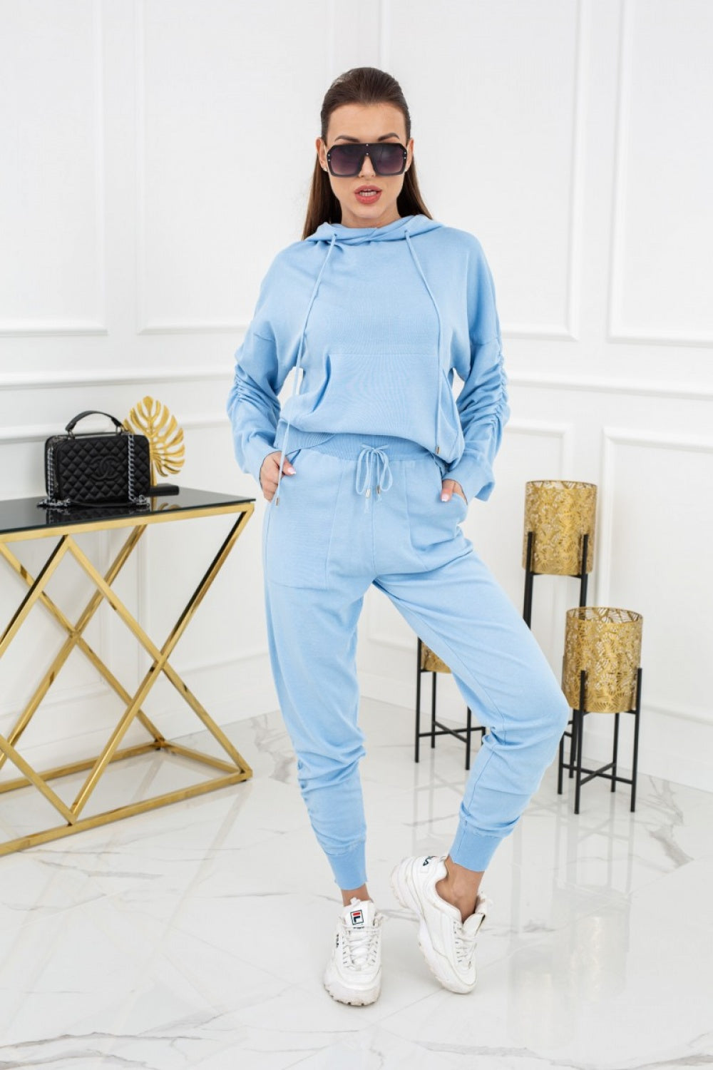 Knitted trousers