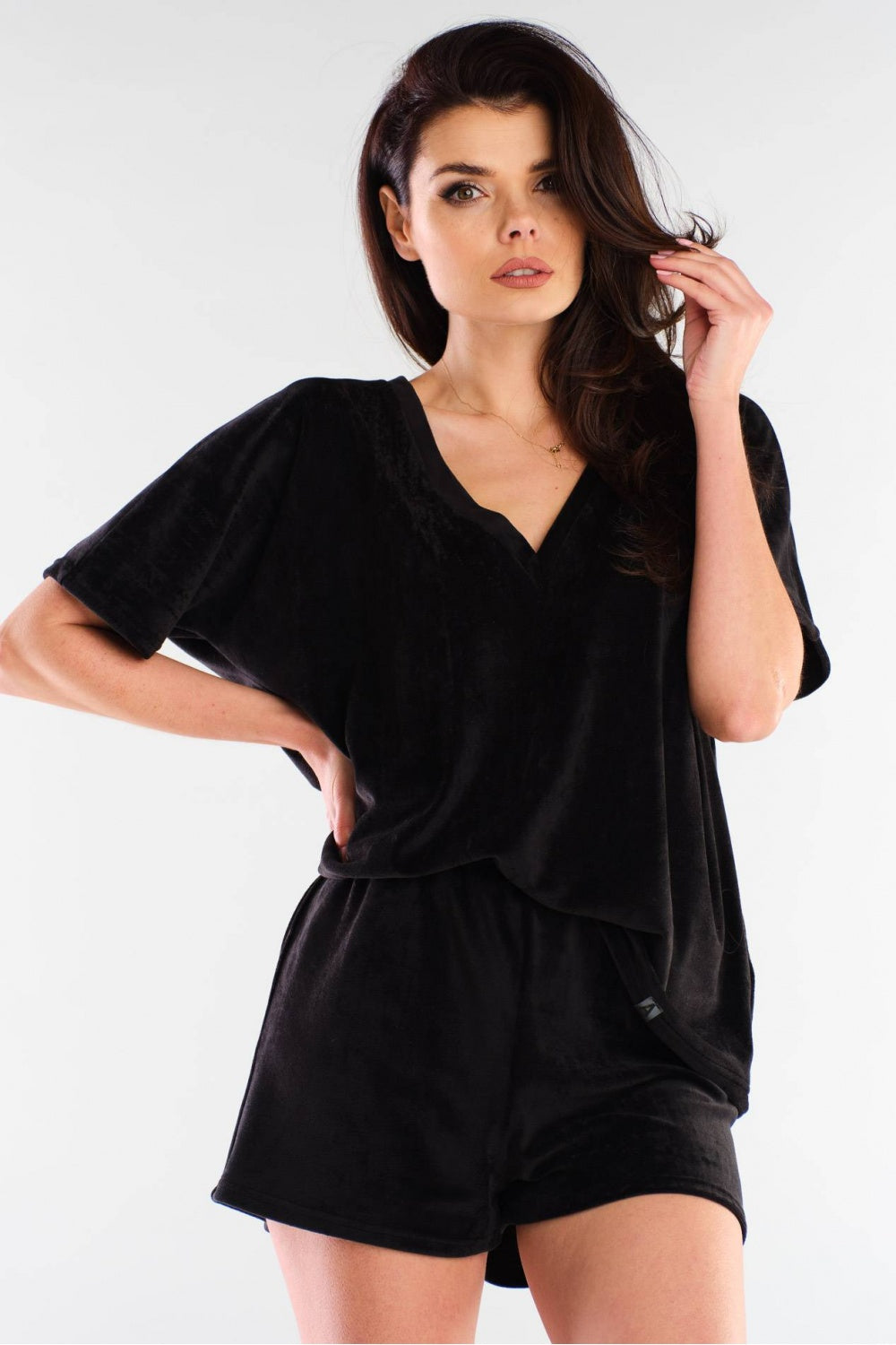 Velour shorts from Awama