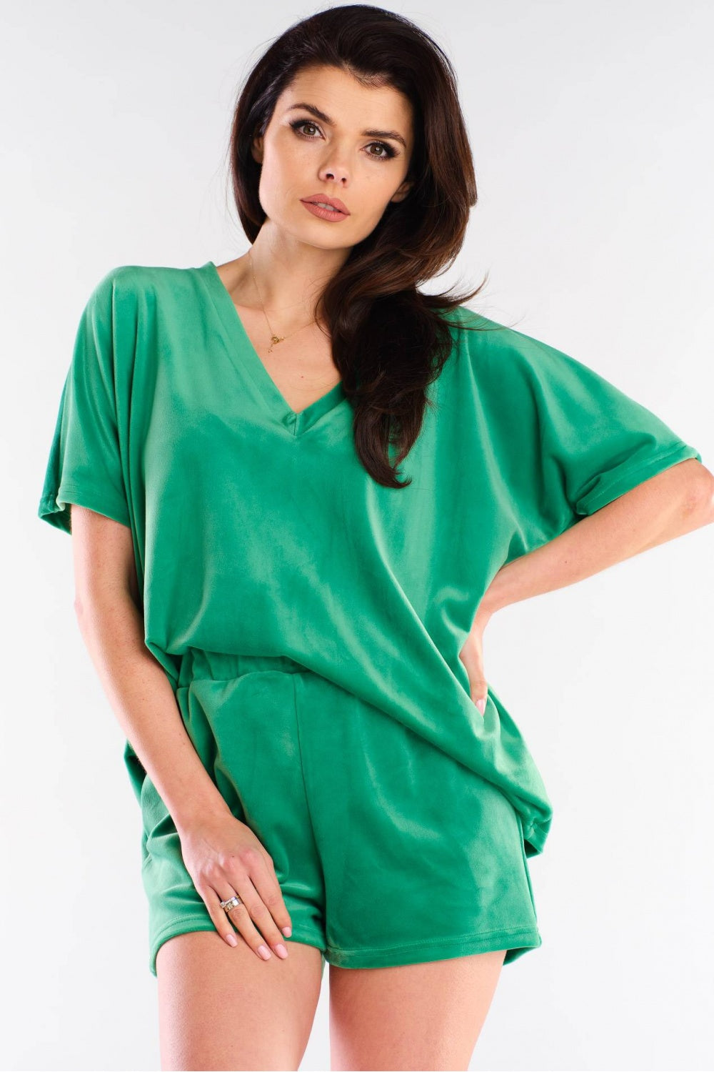 Velour shorts from Awama