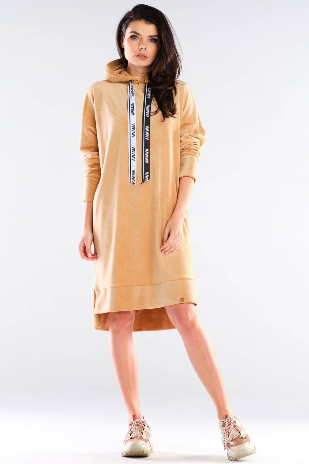 Velour dress from Awama