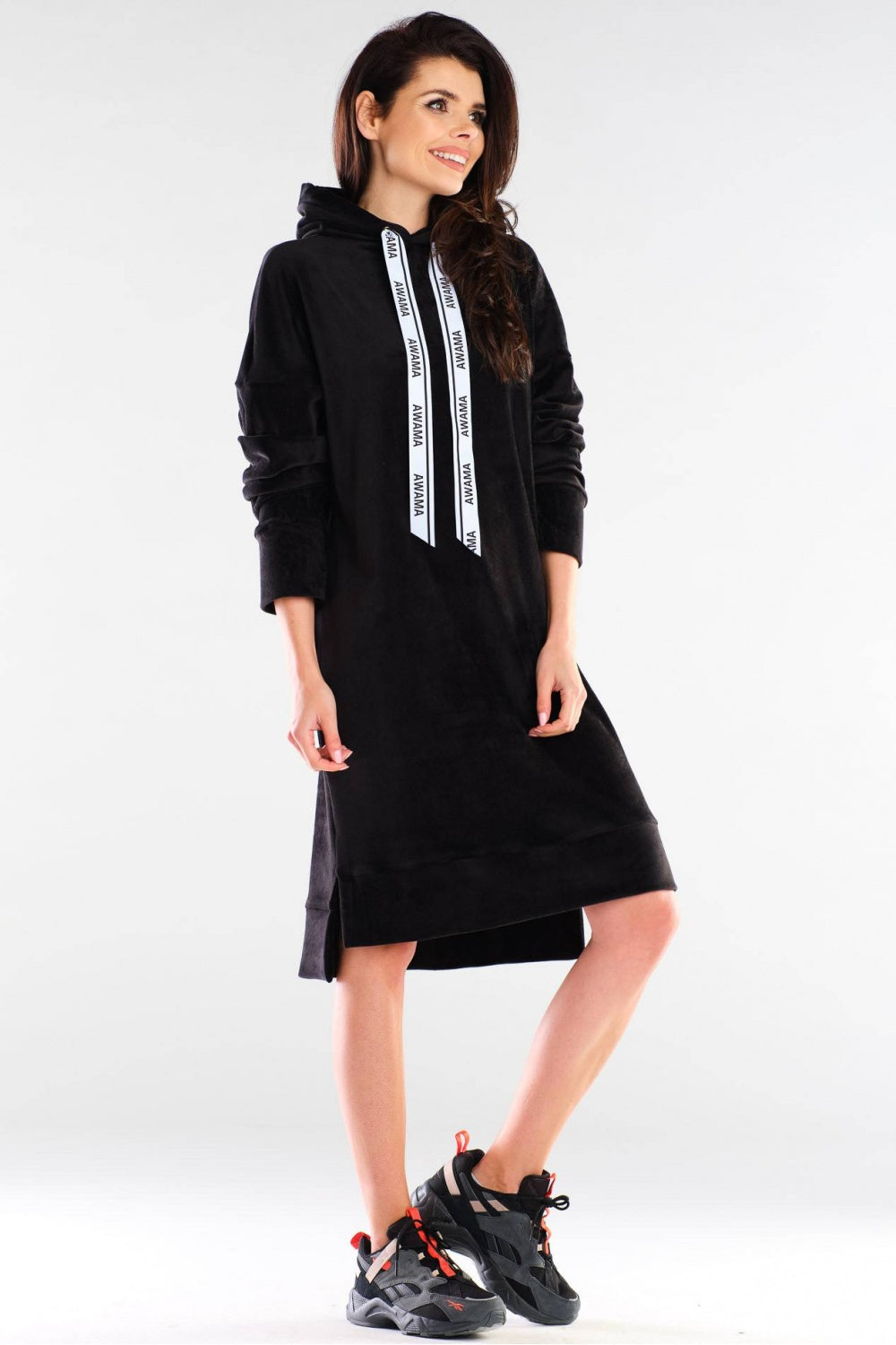 Velour dress from Awama