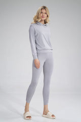 Creased leggings