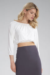 Pleated blouse