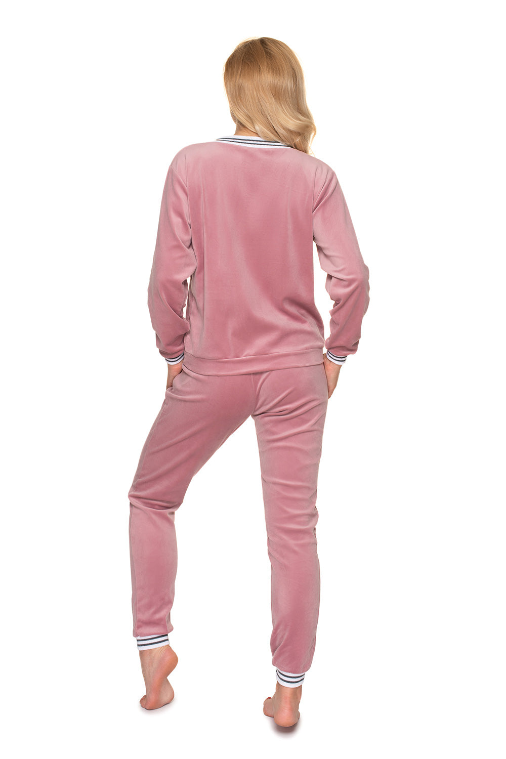 Velour trousers