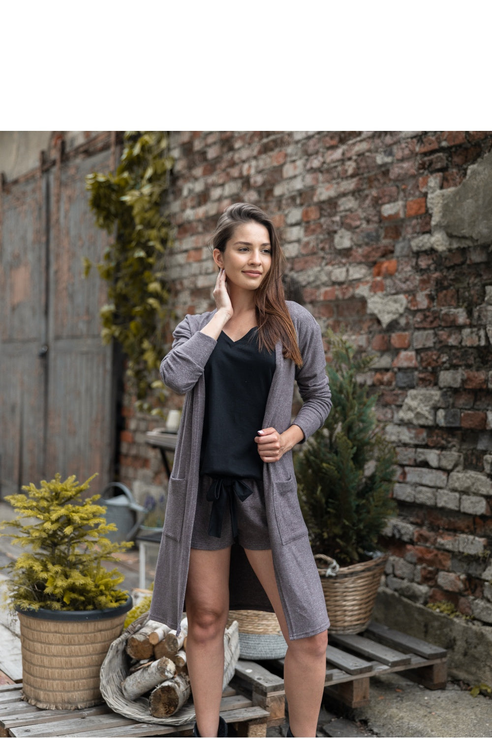Viscose cardigan