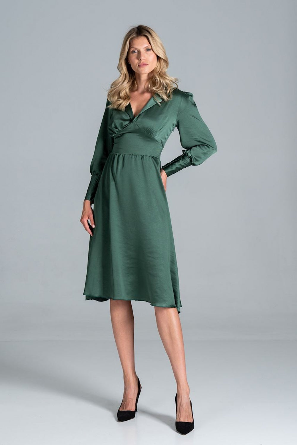 Satin dress
