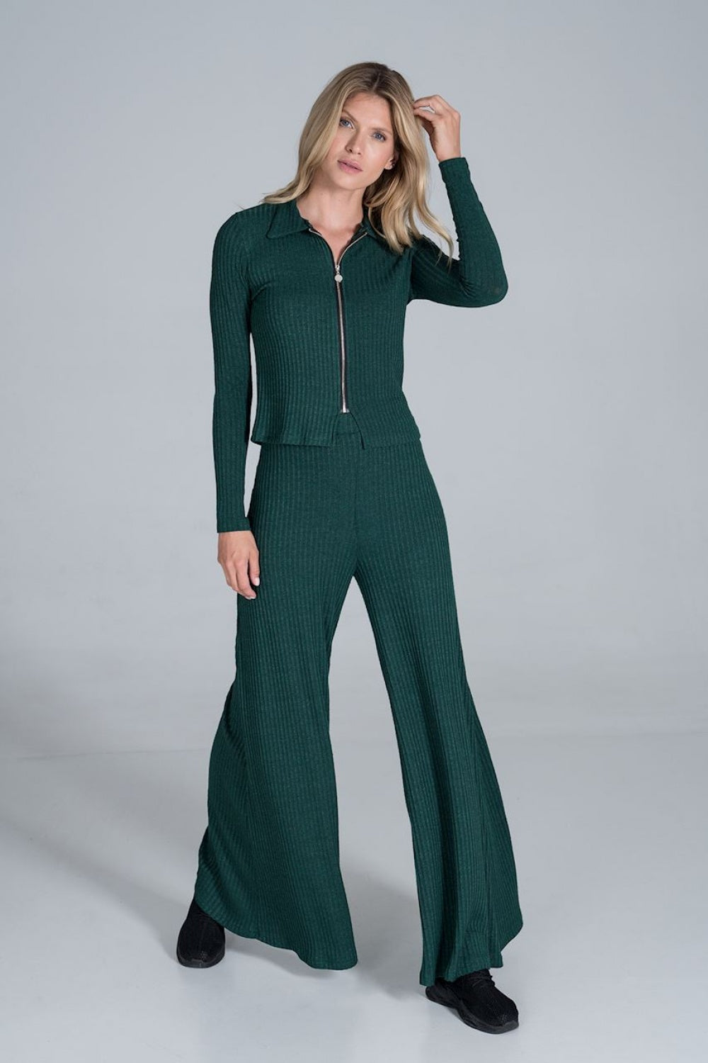 Knit trousers