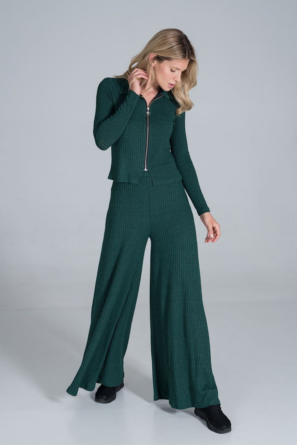 Knit trousers