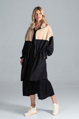 Two-coloured coat
