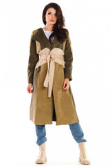 Suede coat
