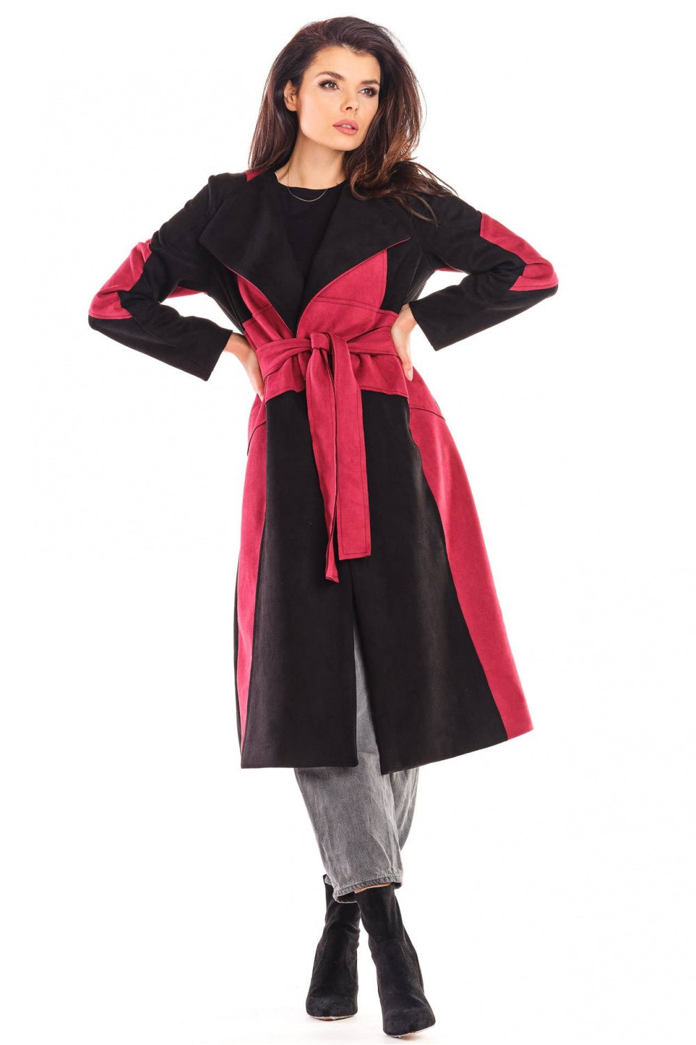 Suede coat