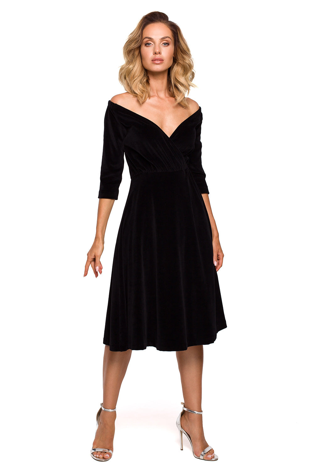 Midi evening dress